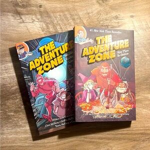 The Adventure Zone Graphic Novels, Set of 2. New